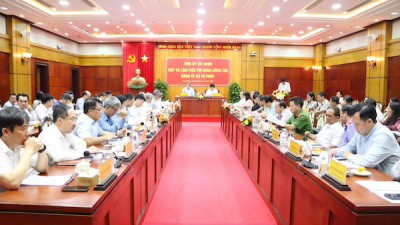 Bộ trưởng Bộ Tư pháp Nguyễn Hải Ninh làm việc tại Tây Ninh