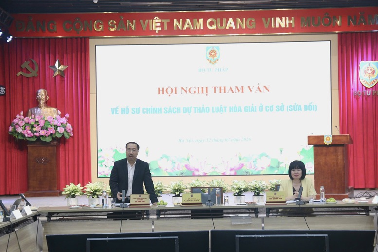 Tham vấn về hồ sơ chính sách Luật Hòa giải ở cơ sở (sửa đổi)