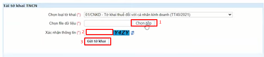 Hướng dẫn kê khai thuế hộ kinh doanh trên HTTK