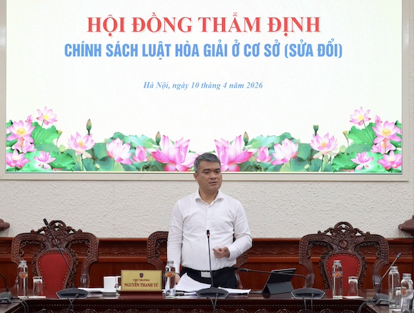 Thẩm định chính sách Luật Hòa giải ở cơ sở (sửa đổi)