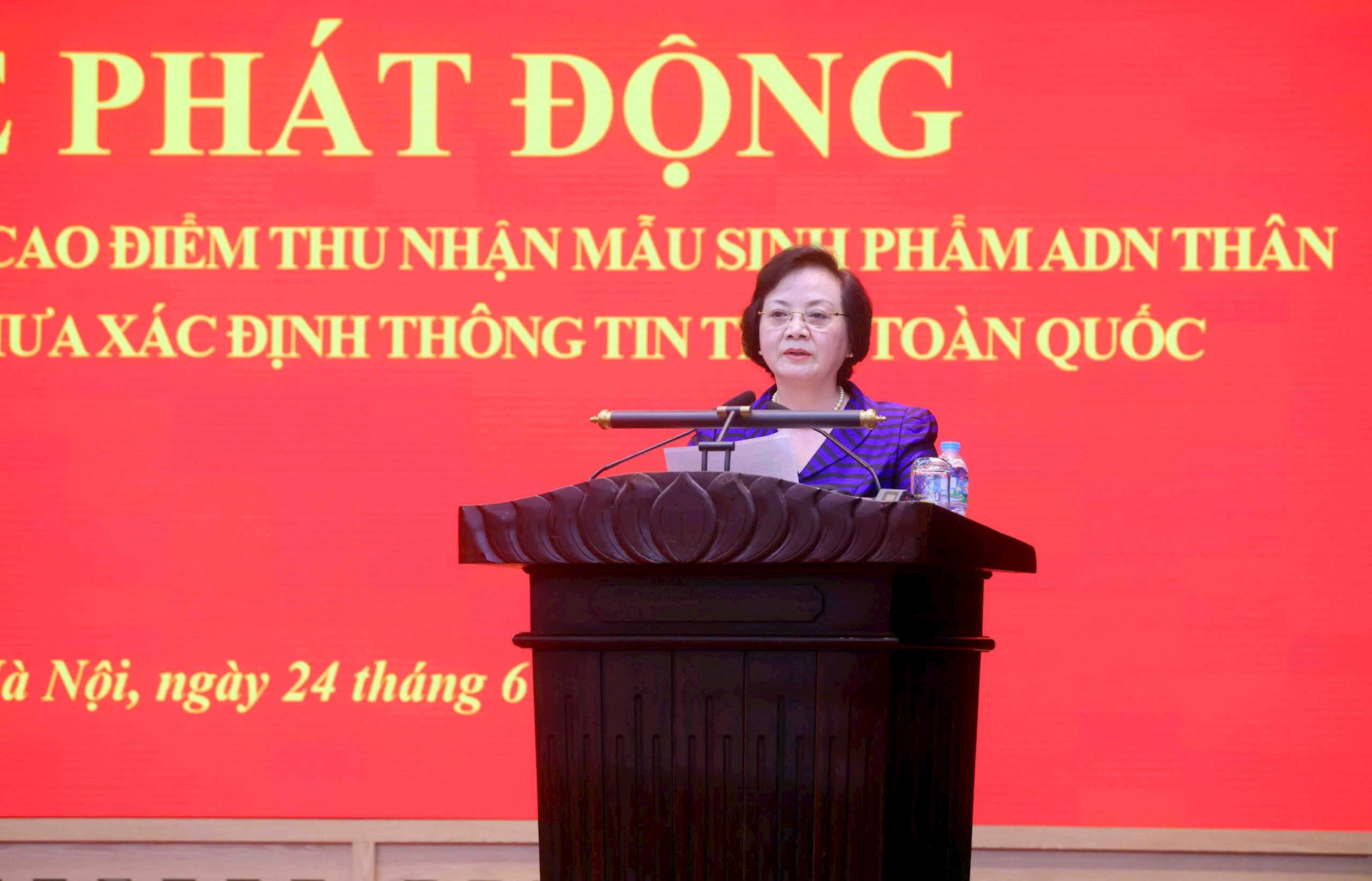 Phát động cao điểm thu nhận mẫu sinh phẩm ADN thân nhân liệt sĩ chưa xác định thông tin trên toàn quốc