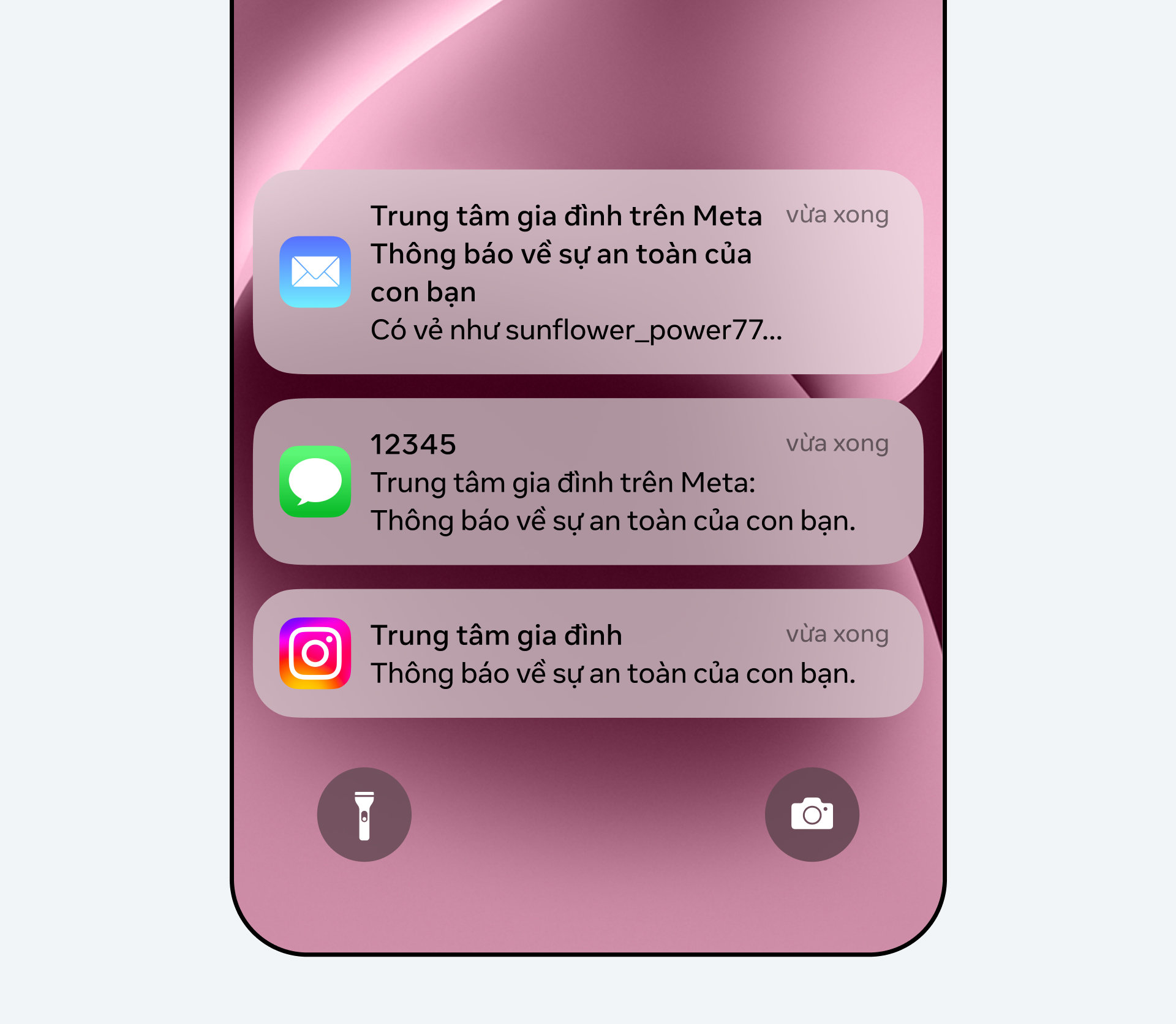 Instagram gửi cảnh báo liên quan đến tìm kiếm nhạy cảm của trẻ