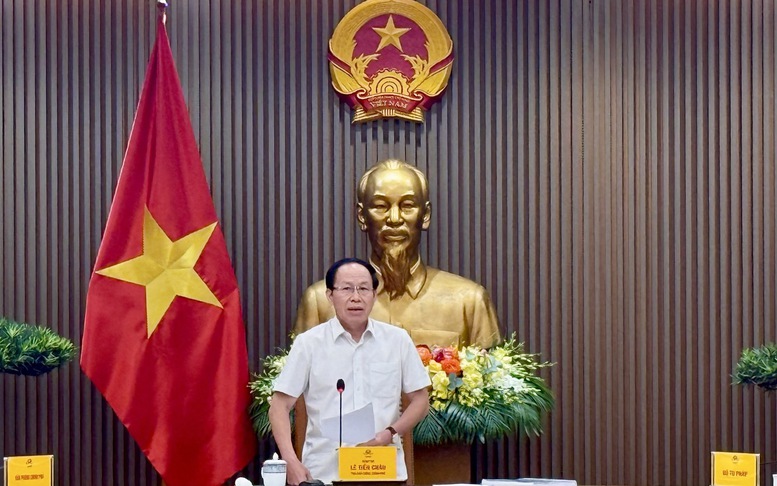 Phó Thủ tướng Lê Tiến Châu chủ trì họp rà soát 03 dự án luật
