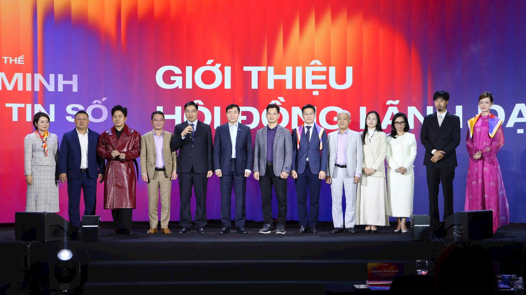 Ra mắt Hội đồng lãnh đạo Liên minh Niềm tin số. Ảnh: Th. U
