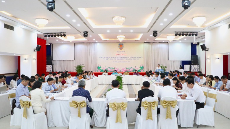 Bộ Tư pháp lấy ý kiến hoàn thiện Nghị định quy định chi tiết Luật Hòa giải ở cơ sở