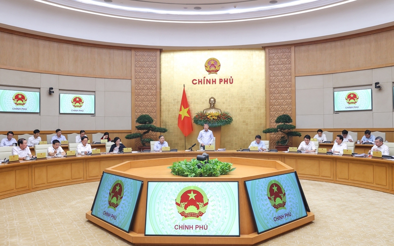 Thủ tướng Lê Minh Hưng chủ trì Phiên họp Chính phủ chuyên đề xây dựng pháp luật tháng 6/2026