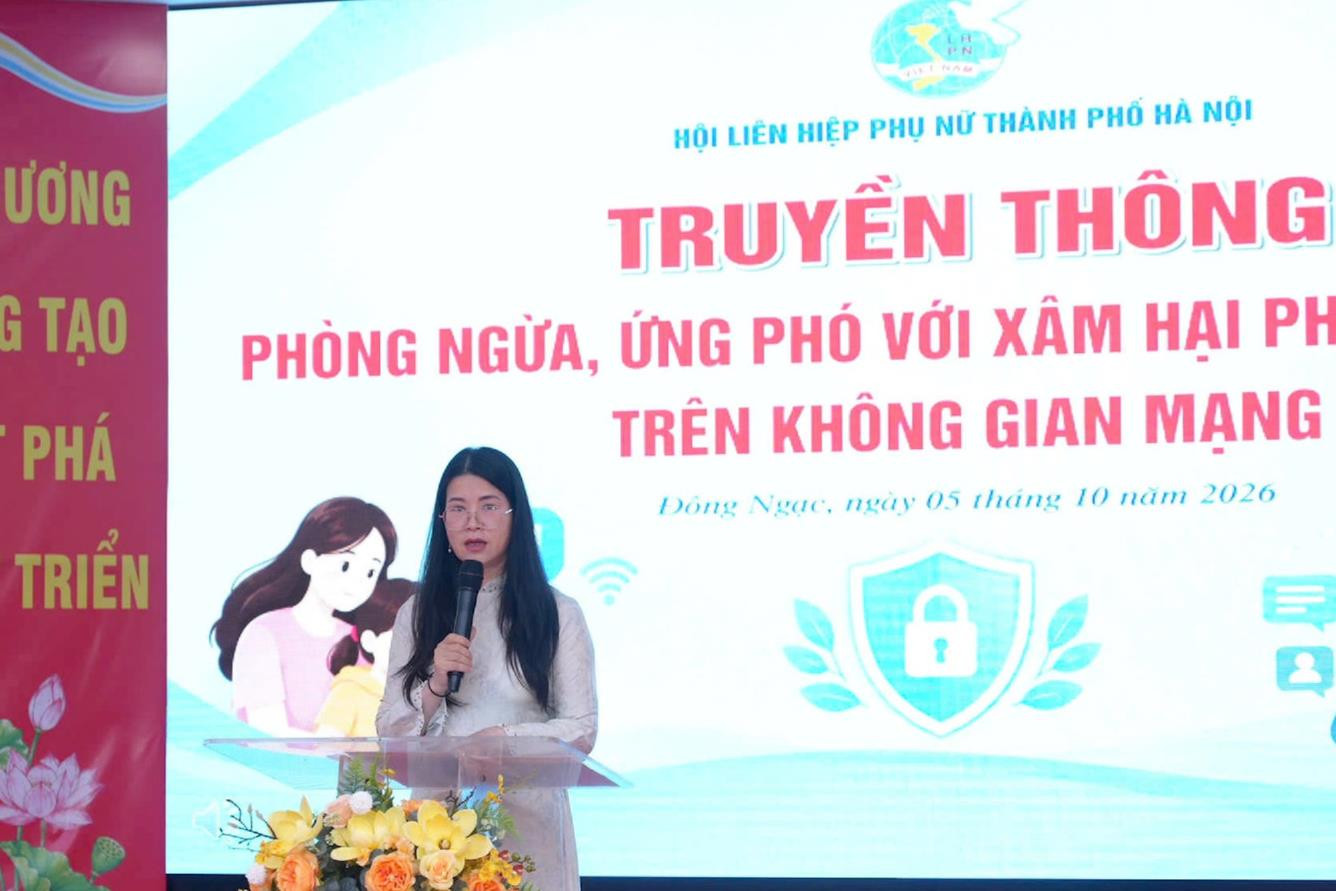 Hà Nội: Chung tay bảo vệ phụ nữ, trẻ em trước nguy cơ xâm hại trên không gian mạng