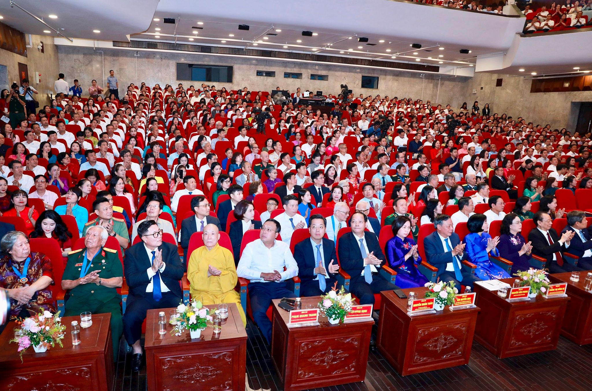 Các đại biểu dự hội nghị. Ảnh: Thành Thái