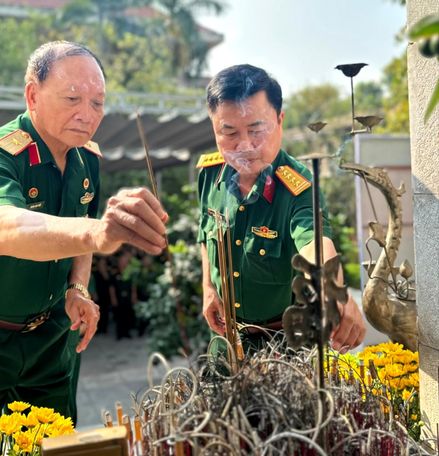 Những chiến sĩ Trường Sơn “tiếp sức” cho hành trình 500 ngày đêm tri ân liệt sĩ