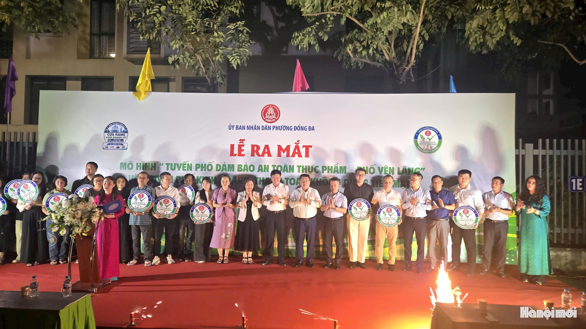 Ra mắt mô hình kinh doanh an toàn thực phẩm, thanh toán không tiền mặt